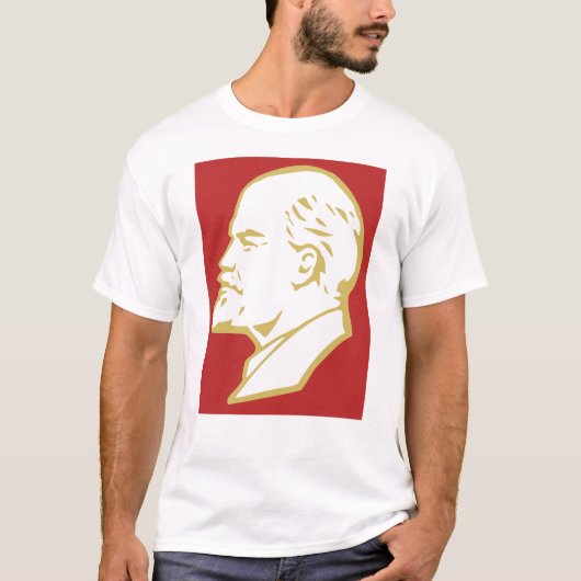 Lenin, USSR, CCCP, Sovjet-Unie, Communisme T-shirt (Voorkant)