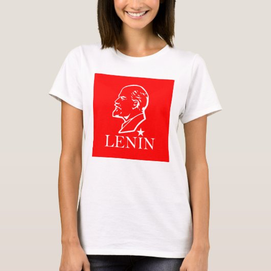 Lenin, USSR, CCCP, Sovjet-Unie, Communisme T-shirt (Voorkant)