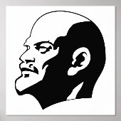 Lenin, USSR, CCP, Sovjet-Unie, Communisme Folie Afdrukken (Voorkant)