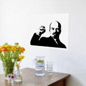 Lenin, USSR, CCP, Sovjet-Unie, Communisme Folie Afdrukken (Laag (Keuken))