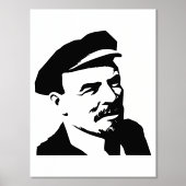 Lenin, USSR, CCP, Sovjet-Unie, Communisme Folie Afdrukken (Voorkant)