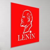 Lenin, USSR, CCP, Sovjet-Unie, Communisme Folie Afdrukken (Laagn)