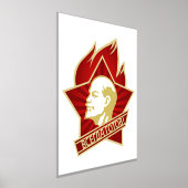 Lenin, USSR, CCP, Sovjet-Unie, Communisme Folie Afdrukken (Laagn)
