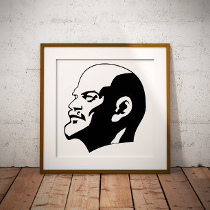 Lenin, USSR, CCP, Sovjet-Unie, Communisme Folie Afdrukken