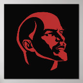 Lenin, USSR, CCP, Sovjet-Unie, Communisme Folie Afdrukken (Voorkant)