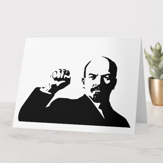 Lenin, USSR, CCP, Sovjet-Unie, Communisme Kaart (Kleine Plant)