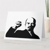 Lenin, USSR, CCP, Sovjet-Unie, Communisme Kaart (Voorkant)