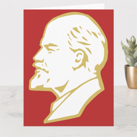 Lenin, USSR, CCP, Sovjet-Unie, Communisme Kaart (Kleine Plant)