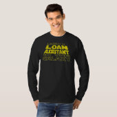 Lening Assistent Ruimte Achterkant Ontwerp T-shirt (Voorkant volledig)