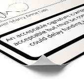 Lening die Agent ondertekenen: Hoe te om te ondert Poster (Hoek)