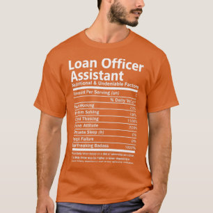 Lening Officer Assistant Nutritional and Undenable T-shirt