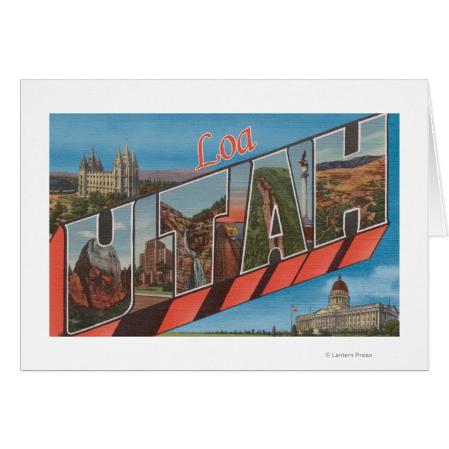 Lening, UtahLarge Letter ScenesLoa, UT (Voorkant Horizontaal)