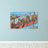 Lening, UtahLarge Letter ScenesLoa, UT Canvas Afdruk (Insitu (Houten vloer))