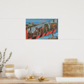 Lening, UtahLarge Letter ScenesLoa, UT Poster (Keuken)