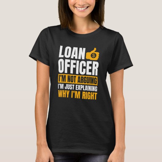 Leningagent Bank Teller Moneylender Mortgagee Ban T-shirt (Voorkant)