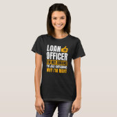 Leningagent Bank Teller Moneylender Mortgagee Ban T-shirt (Voorkant volledig)