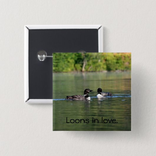 Leningen in de Button van de liefde (Voorkant /achterkant)