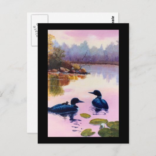 Leningen op het Briefkaart Twilight (Voorkant / Achterkant)