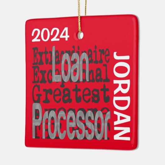 Leningen Processor Extraordinaire CUSTOM Keramisch Ornament (Links)