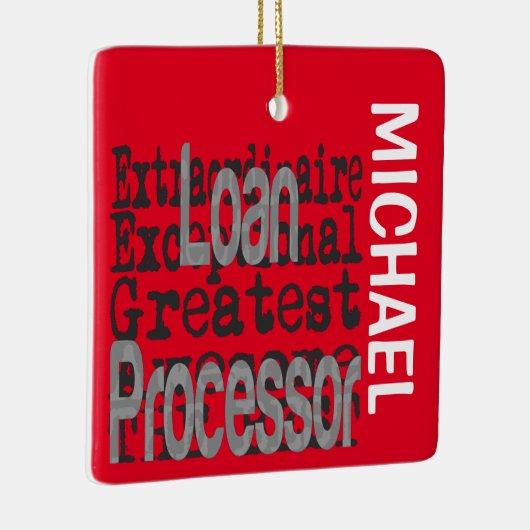 Leningen Processor Extraordinaire CUSTOM Keramisch Ornament (Rechts)