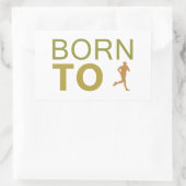 Leningen Rechthoekige Sticker (Tas)