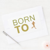 Leningen Rechthoekige Sticker (Envelop)