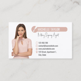 Leningen van de Moderne Notariserende Agent van de Visitekaartje