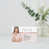 Leningen van de Moderne Notariserende Agent van de Visitekaartje (Staand voorkant)