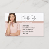 Leningen van de Moderne Notariserende Agent van de Visitekaartje (Voorkant)