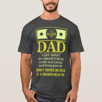 Leningen van ouders aan de onderkant van de bank v t-shirt