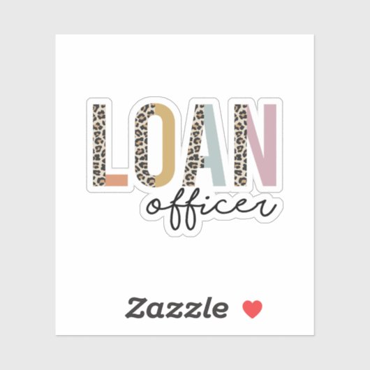 Leningfunctionaris, Hypotheekfunctionaris Sticker (Vel)