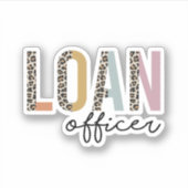 Leningfunctionaris, Hypotheekfunctionaris Sticker (Voorkant)