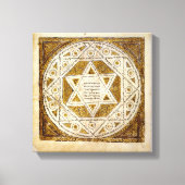 Leningrad Codex Canvas Afdruk (Voorkant)