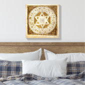 Leningrad Codex Canvas Afdruk (Insitu (Slaapkamer))