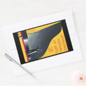 Leningrad Festival van de Kunsten Rechthoekige Sticker (Envelop)