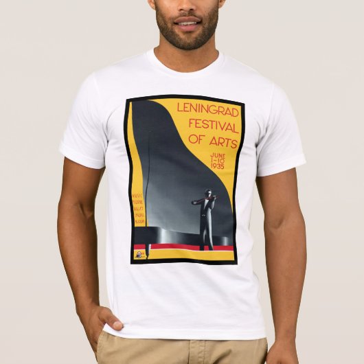 Leningrad Festival van de Kunsten T-shirt (Voorkant)