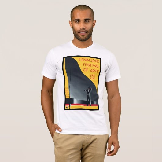 Leningrad Festival van de Kunsten T-shirt (Voorkant volledig)
