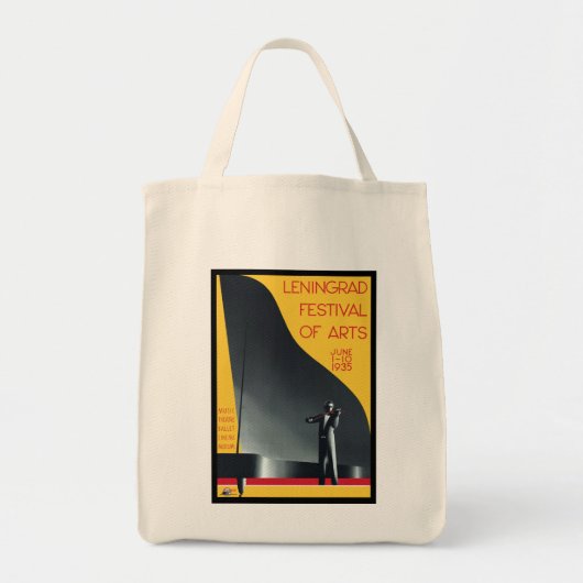 Leningrad Festival van de Kunsten Tote Bag (Voorkant)