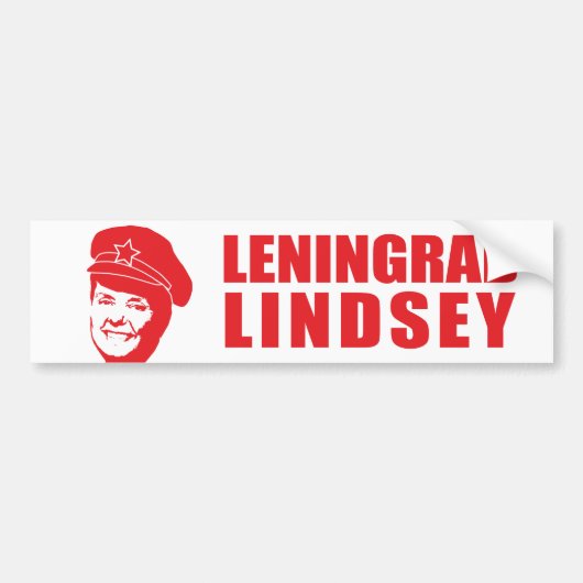 Leningrad Lindsey Bumpersticker (Voorkant)