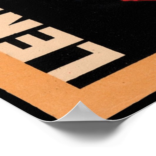 Leningrad Travel Poster (Hoek)