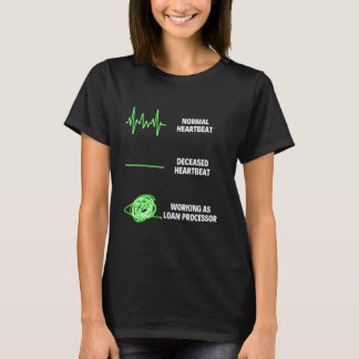 Leningverwerker Professioneel Werk Hypotheek Hypot T-shirt