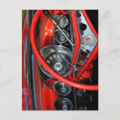 Lenkrad vom Oldtimer Briefkaart (Voorkant)