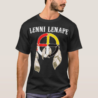 Lenni Lenape Delaware Native American Indians Medi T-shirt