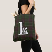 Lennie Clan Tartan Monogram Tote Bag (Dichtbij)