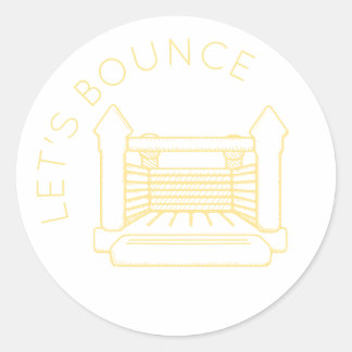 Lennon Bounce House "Let s Bounce" Sticker