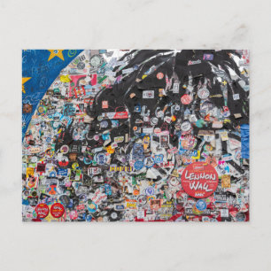 Lennon Muur in Praag - Tsjechië Briefkaart
