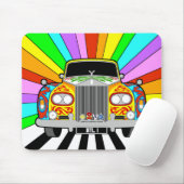 Lennon Psychedelic Painted Classic Mouse Mat Muismat (Met muis)