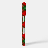 Lennox Clan Badge & Tartan iPhone / iPad hoesje (Achterkant / Rechts)