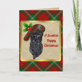 Lennox Clan Badge & Tartan Persoonlijke mas Kaart (Voorkant)