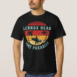 Lennox Head Australia Surf Paradise Retro T-shirt